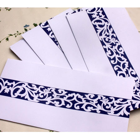 中国风传统古韵中式5号信封 牛皮纸信封